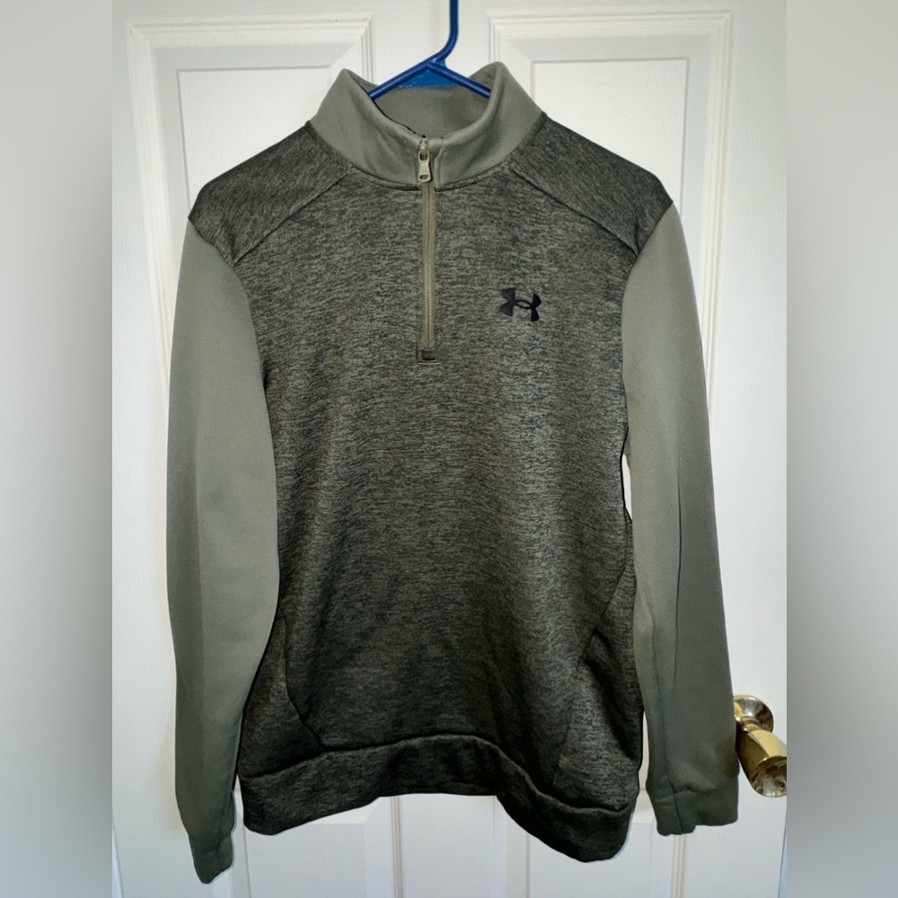 Under Armour Coldgear Men's Size S 1/4 Zip Twist Fleece Pullover